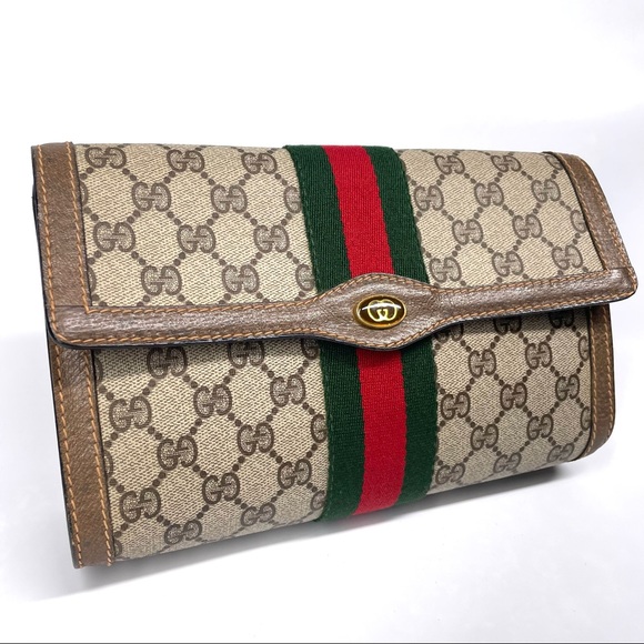 🔴SOLD🔴Gucci Supreme GG Monogram Clutch - Picture 4 of 17